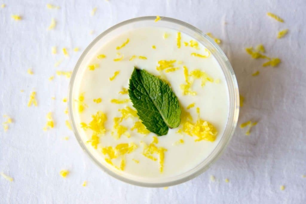 mousse de limon