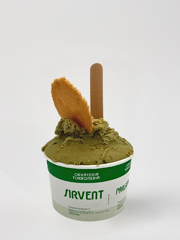 Tarrina de helado grande