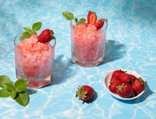 3 maneras de combinar el granizado de fresa