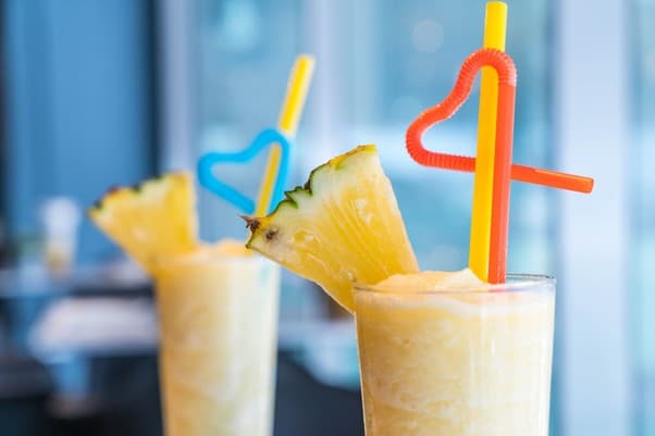 Granizado de piña colada